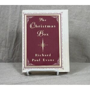Christmas Box Hardcover 1995 Richard Paul Evans 1st Edition Holiday Book